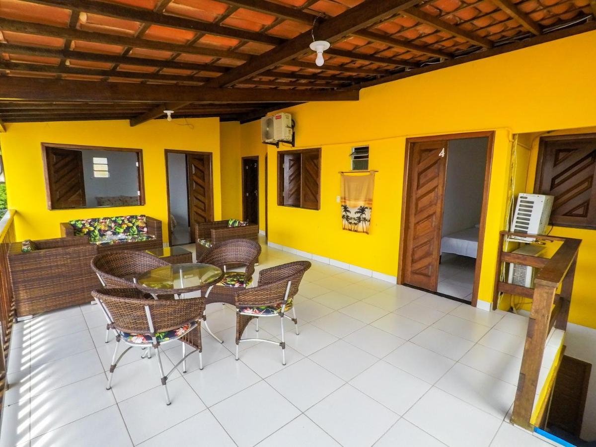 Pousada Tia Lita Morro de Sao Paulo Bagian luar foto