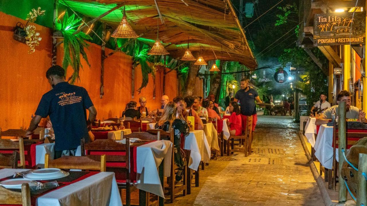 Pousada Tia Lita Morro de Sao Paulo Bagian luar foto