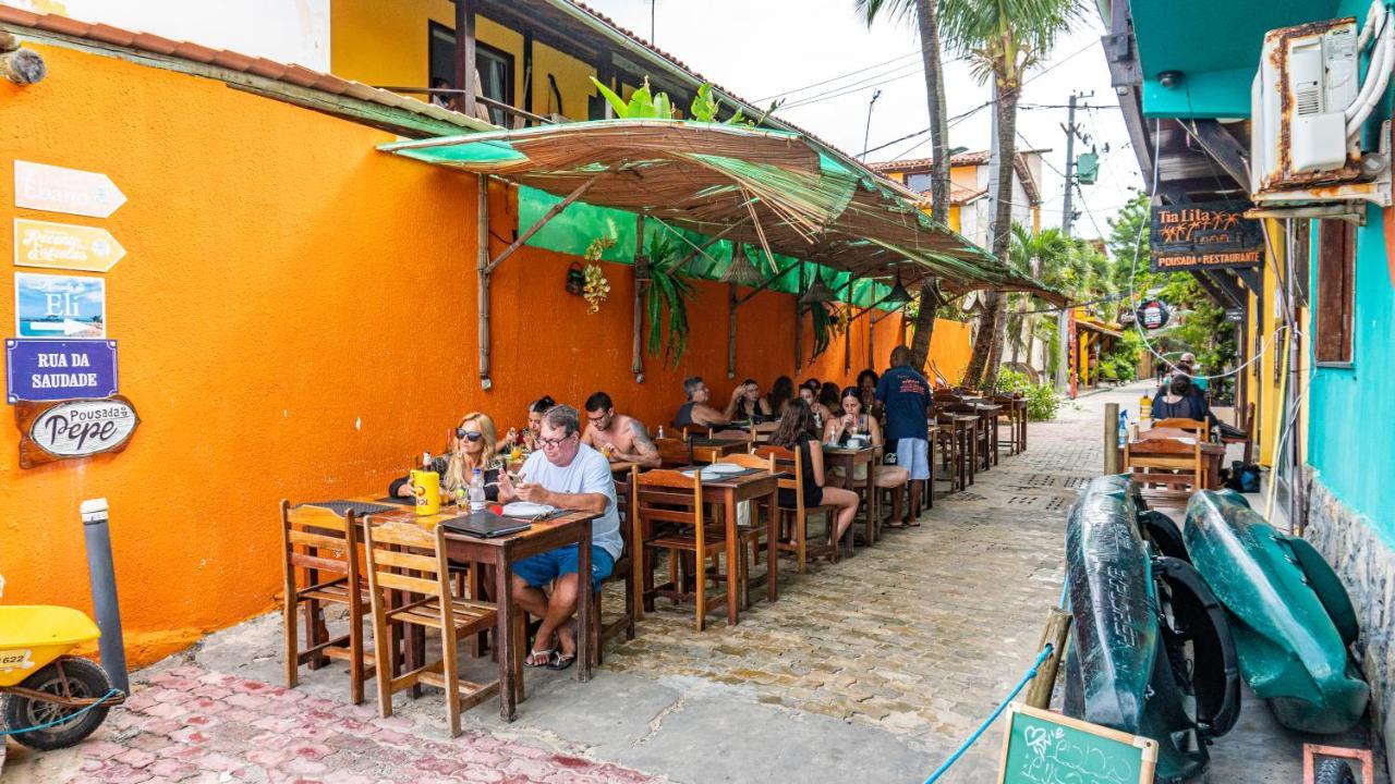 Pousada Tia Lita Morro de Sao Paulo Bagian luar foto