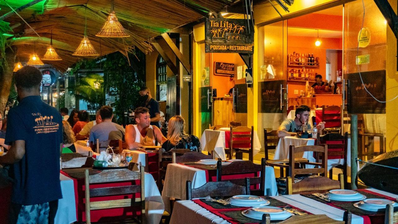 Pousada Tia Lita Morro de Sao Paulo Bagian luar foto