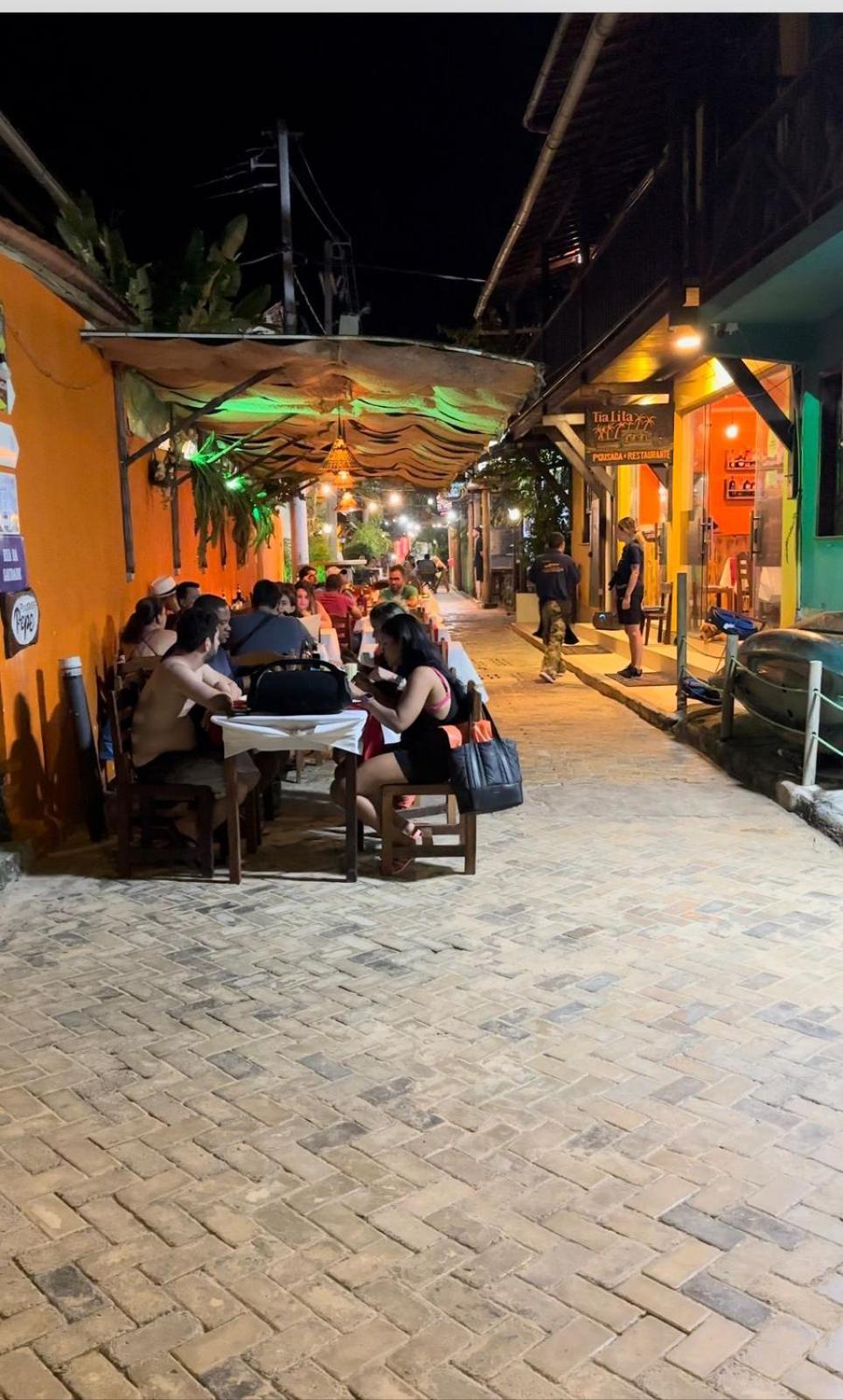 Pousada Tia Lita Morro de Sao Paulo Bagian luar foto